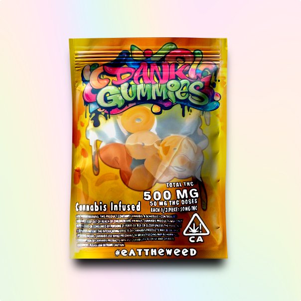 DankGummiesLemonMelon Dank Gummies Lemon & Melon (SATIVA)