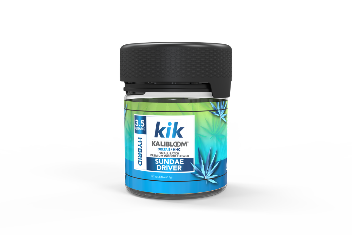 KIK-Kalibloom-Delta-8-Small-Batch-3.5-Grams-Sundae-Driver Delta 8 Flower