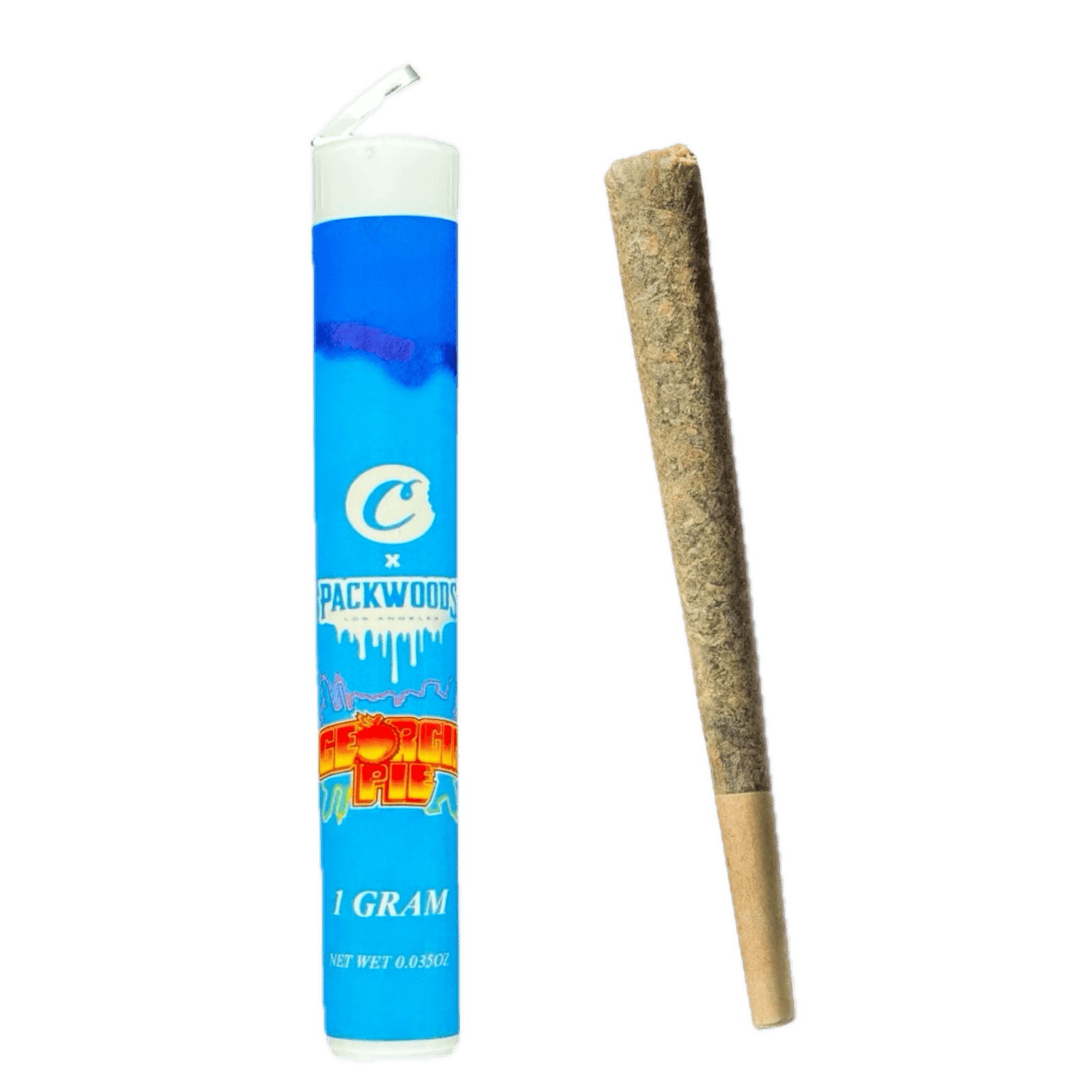 image-20260131-200500-408-Background-Removed Cookies x Packwoods – Georgia Pie Pre-roll (1g)